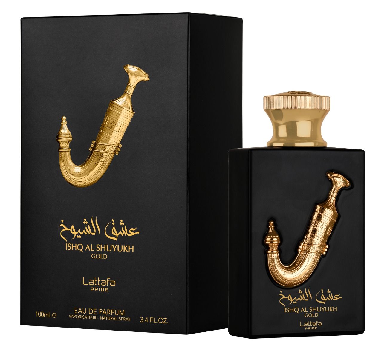 {{ BOIS_DIRIS }} - {{ AROMA_SCENT}} ISHQ AL SHUYUKH GOLD - LATTAFA PRIDE