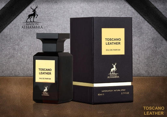 {{ BOIS_DIRIS }} - {{ AROMA_SCENT}} Toscano Leather Maison Alhambra