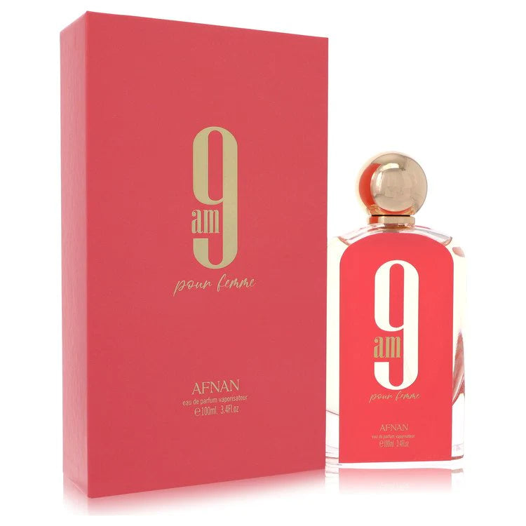 {{ BOIS_DIRIS }} - {{ AROMA_SCENT}} 9 AM - AFNAN EAU DE PARFUM 100 ML POUR FEMME