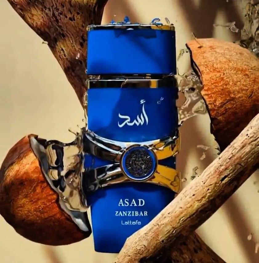 {{ BOIS_DIRIS }} - {{ AROMA_SCENT}} ASAD ZANZIBAR - LATTAFA