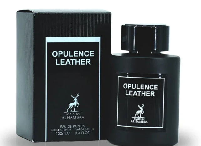 Opulence Leather Maison Alhambra – Eau de Parfum pour Homme 100ml