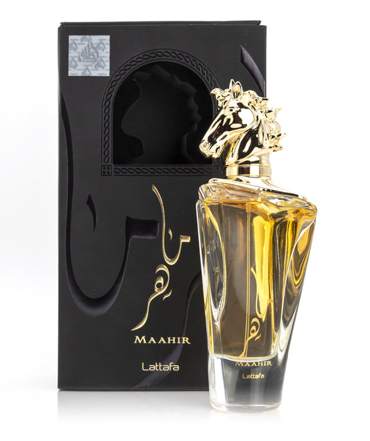 {{ BOIS_DIRIS }} - {{ AROMA_SCENT}} Eau de Parfum Maahir 100 ml de Lattafa