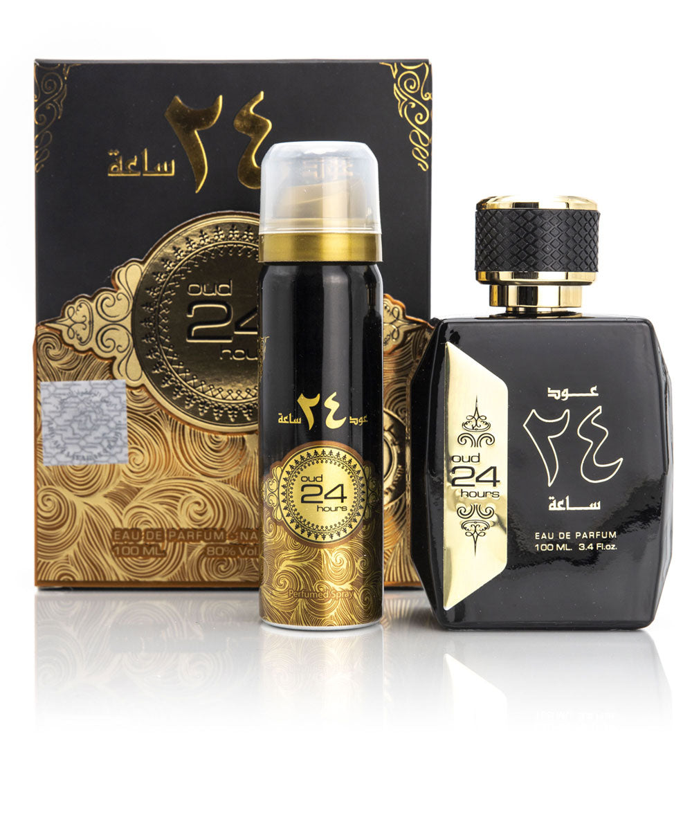 {{ BOIS_DIRIS }} - {{ AROMA_SCENT}} Eau de Parfum Oud 24 Hours 100ml de Ard Al Zaafaran