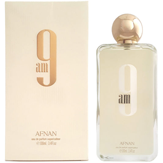 {{ BOIS_DIRIS }} - {{ AROMA_SCENT}} 9am afnan eau de parfum 100ml pour femme