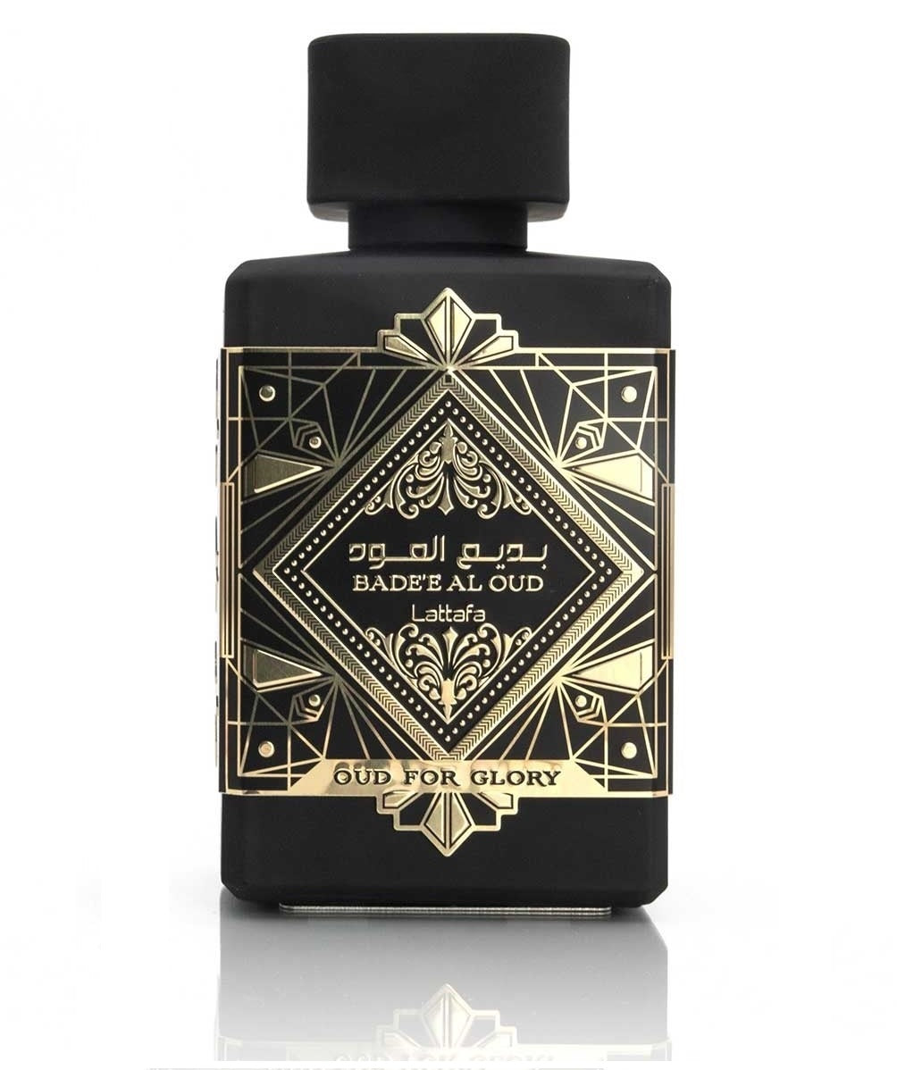 {{ BOIS_DIRIS }} - {{ AROMA_SCENT}} Eau de Parfum Badee Al Oud For Glory 100 ml de Lattafa