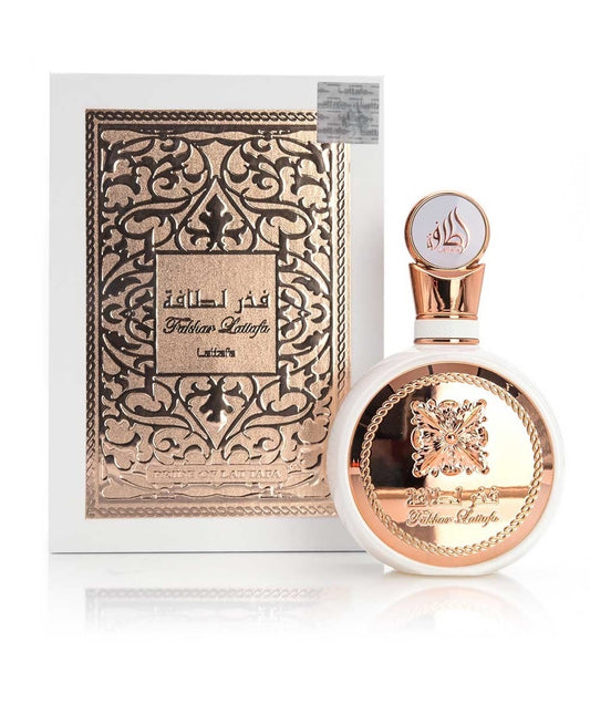 {{ BOIS_DIRIS }} - {{ AROMA_SCENT}} Eau de Parfum Fakhar Lattafa Rose Gold 100ml de Lattafa