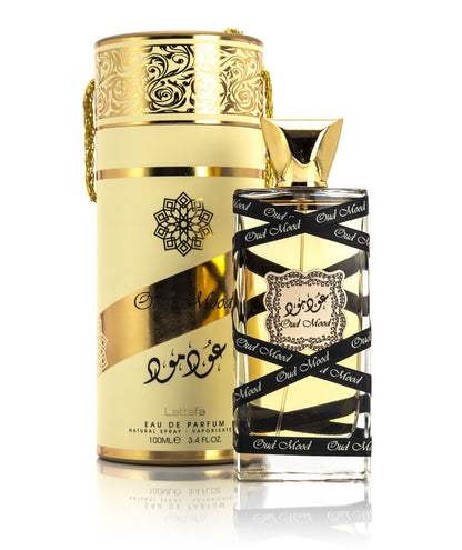 {{ BOIS_DIRIS }} - {{ AROMA_SCENT}} Eau de Parfum Oud Mood 100 ml de Lattafa