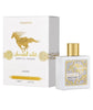 {{ BOIS_DIRIS }} - {{ AROMA_SCENT}} Eau de Parfum QAED AL FURSAN UNLIMITED WHITE 90 ML de Lattafa